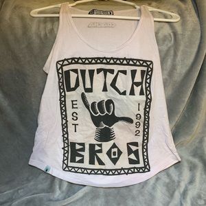 Dutch bros tank top